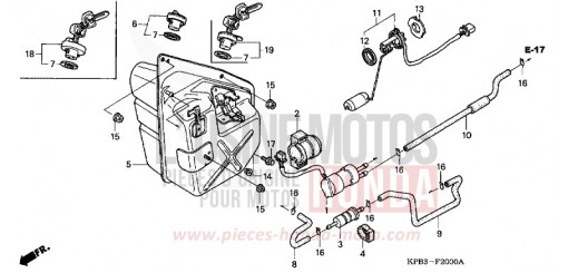 FUEL TANK NSS2501 de 2001
